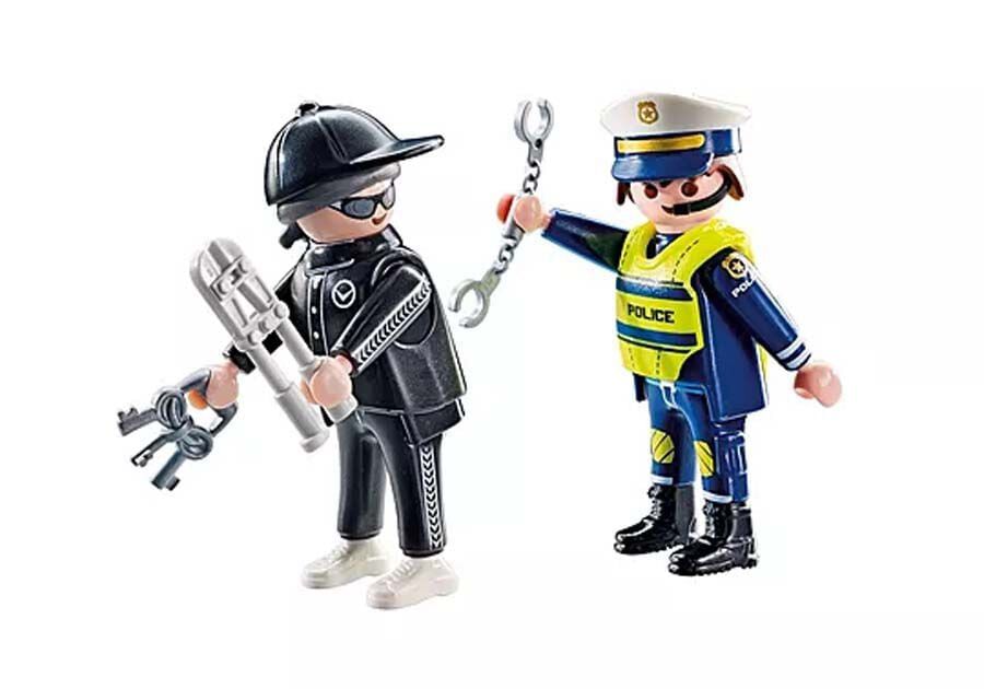 Playmobil Duo Pack Polic&iacute;a y Ladr&oacute;n 71804