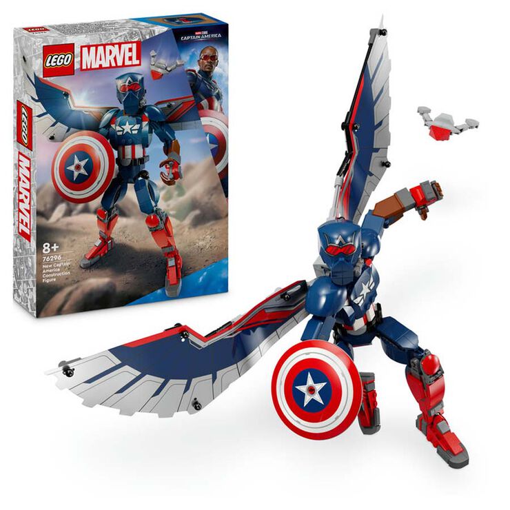 LEGO® Super Heroes Figura para Construir: Nuevo Capitán América 76296