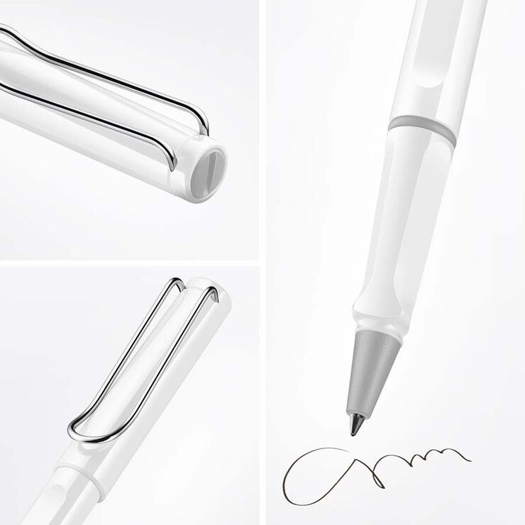 Ròl·ler Lamy Safari blanc