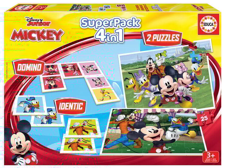 Super Pack Mickey and Friends 4 en 1