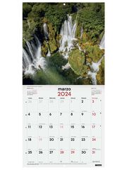 Calendari paret Finocam 30X30 2024 Natural.cas