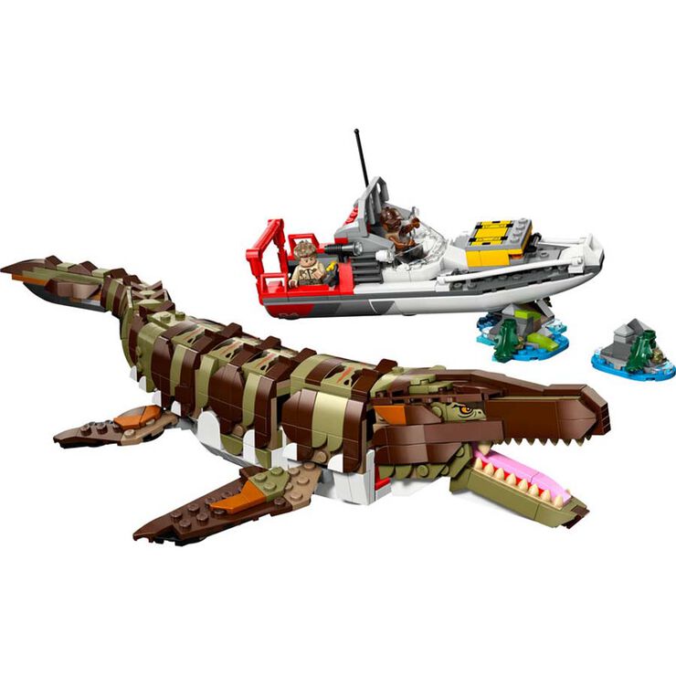 LEGO® Jurassic World Missió Naval: Mosasaurus Construïble 76974