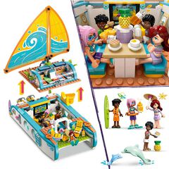 LEGO® Friends Aventura en el Barco de Viaje 42664