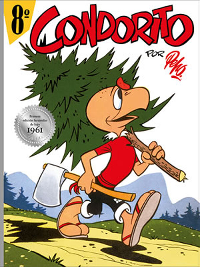 Condorito 8&ordm; libro 1961 Ed. facsimilar