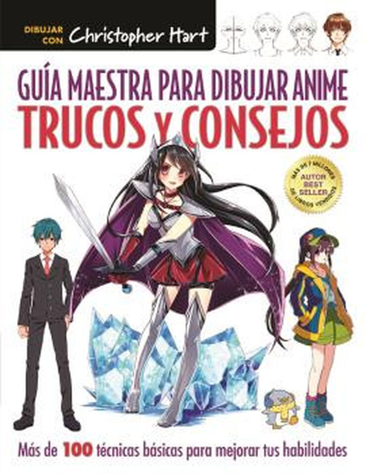 Guía maestra para dibujar anime. Trucos