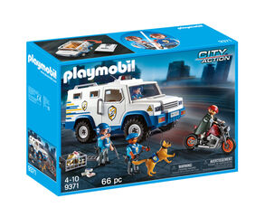 Playmobil City Action Coche de policía blindado 9371