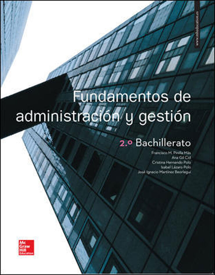 Fundamentos Administración Gestión 2º Bachillerato