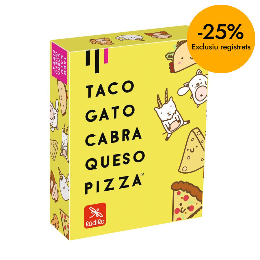 Taco Gato Cabra Queso Pizza