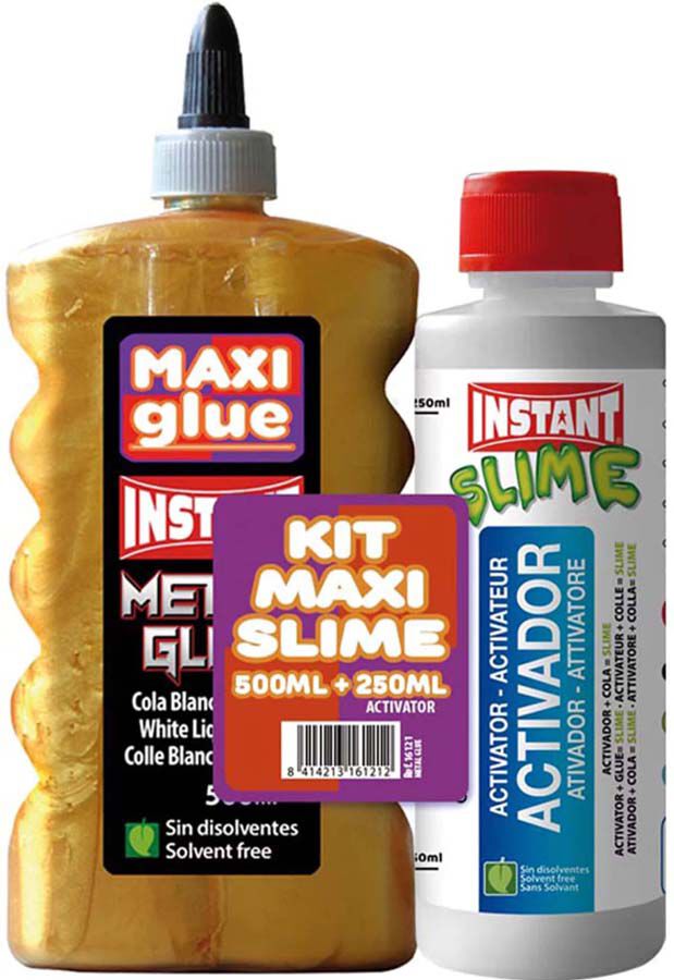 Kit Instant Metal Slime Maxi oro