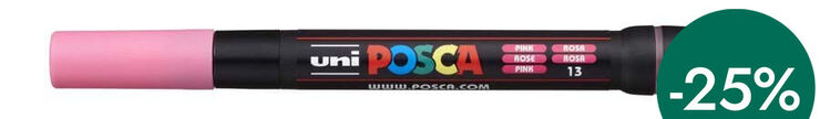 Rotulador Posca PCF-350 1-10mm rosa