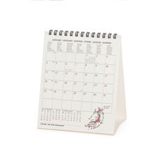 Calendario Legami 12x14,5 Sobremesa Vintage Maps Multiling&uuml;e 2027