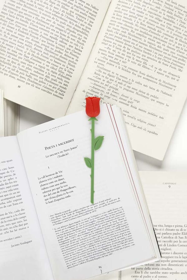 Punto de Libro Rosa Sant Jordi