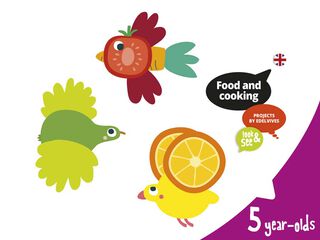Food and Cooking 4 Years Infantil Por Proyectos &iquest;Lo Ves? Ingl&eacute;s