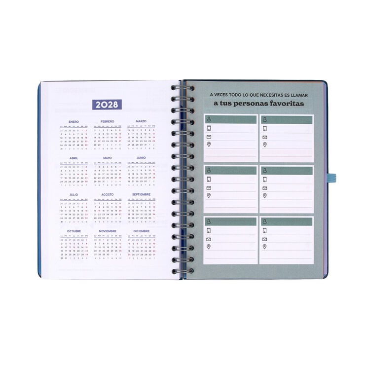 Agenda Mr. Wonderful Semana Vista Castellano Plan De Hoy... 2027