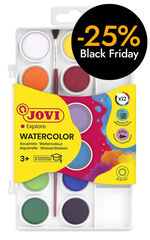 Aquarel·les Jovi 12 colors