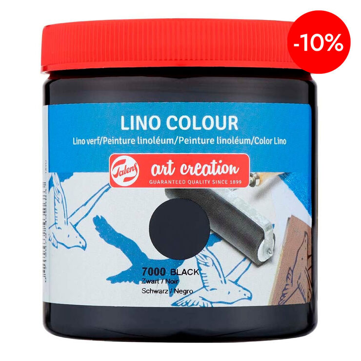 Pintura para Lin&oacute;leo Talens 250ml negro