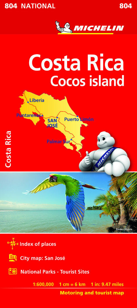 Mapa National Costa Rica