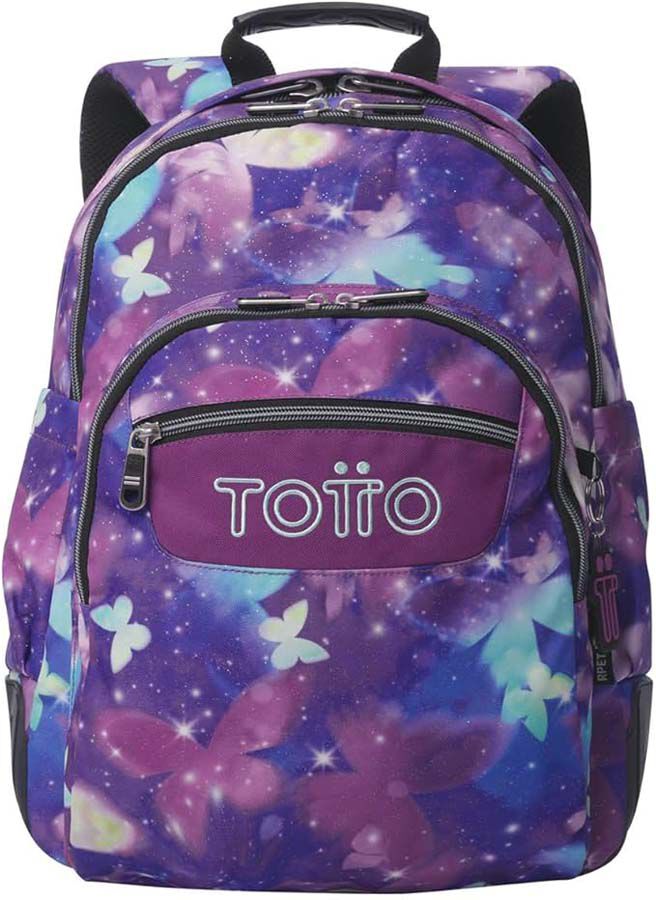 Mochila Totto Rayol glitter Star Butterfly