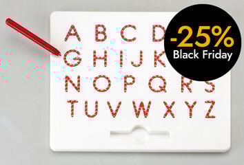 Mostrador Magneto alfabeto