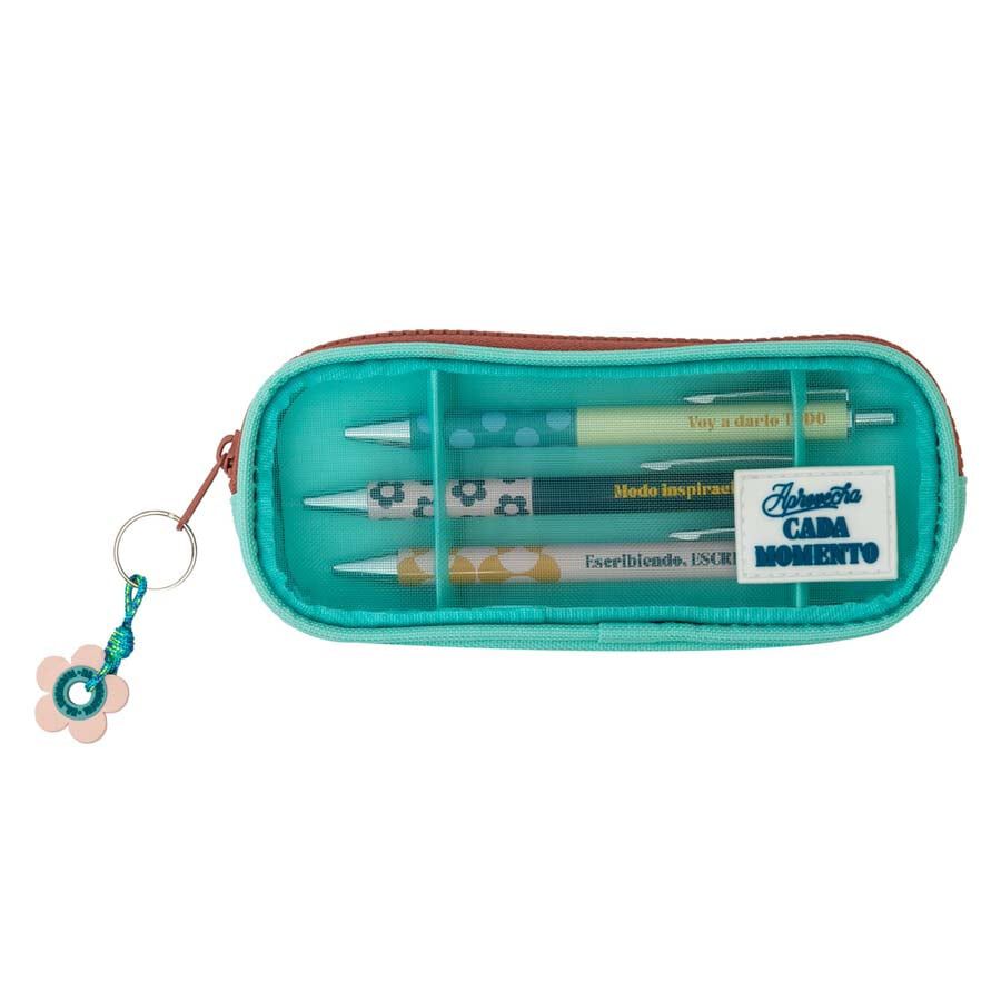 Estoig amb 3 bol&iacute;grafs Mr. Wonderful Aprovecha el momento