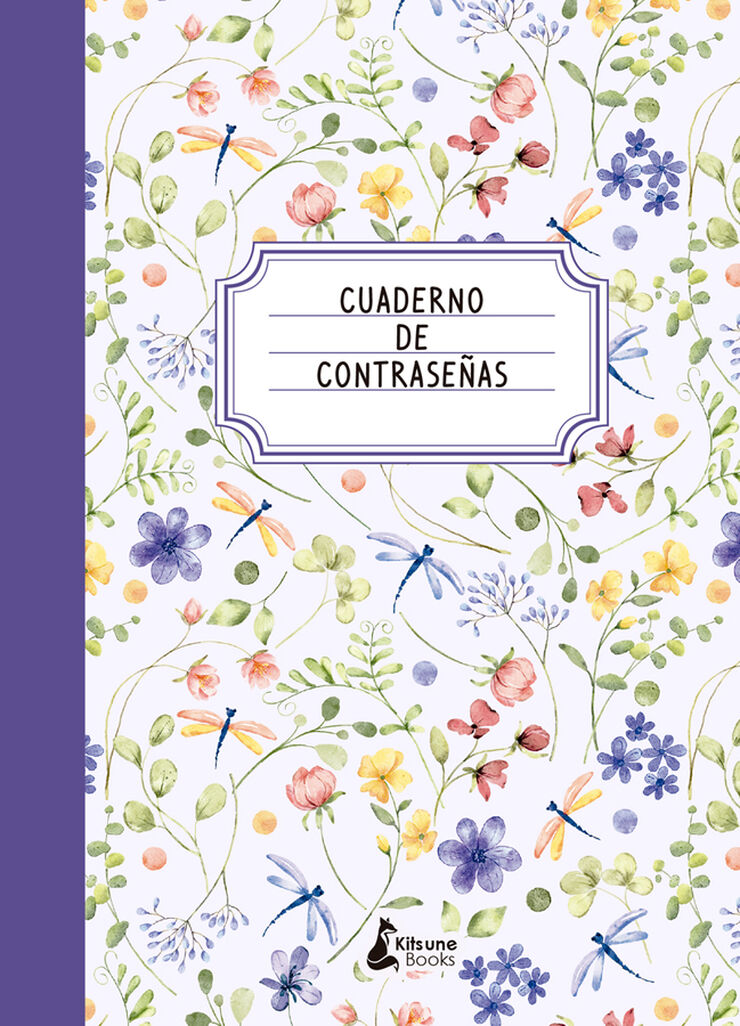 Cuaderno de contraseñas (lila)