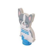 Calendario sobremesa con peana 2026 Bulldog