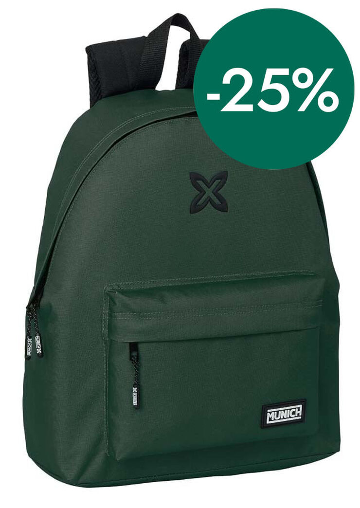 Mochila Munich Basic verde menta