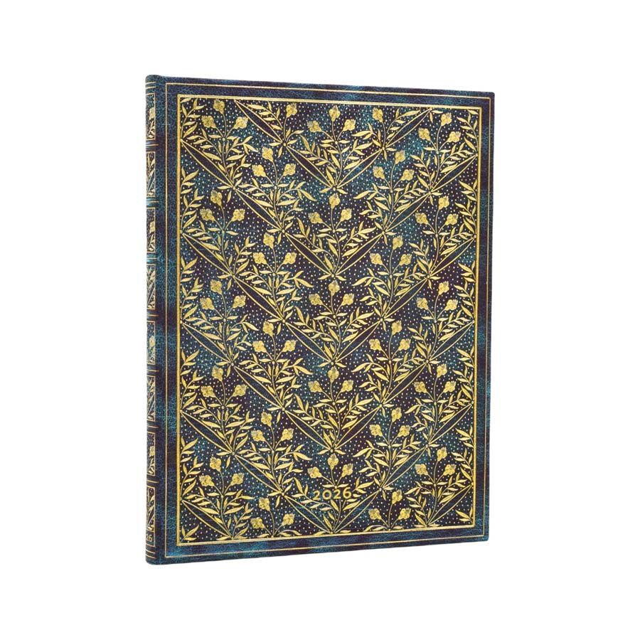 Agenda Paperblanks Flores Silvestres Ultra vertical sem/vista 2026