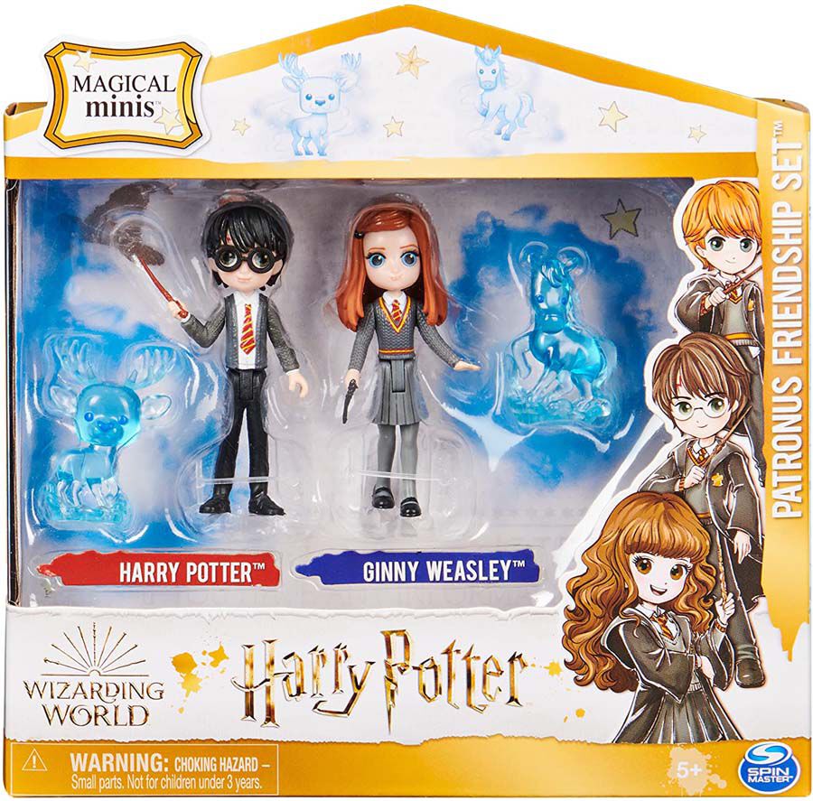 Harry Potter Friendship Set 2 Munecos Harry Potter y Ginny Weasley 7cm Abacus Online