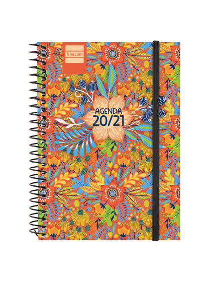 Agenda Escolar Finocam 2020 - 2021 Floral A6 Semana Castellano Agenda Escolar Finocam 2020 - 2021 Floral A6 Semana Castellano