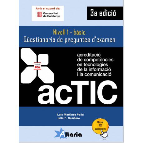 Actic 1 b&agrave;sic. Q&uuml;estionaris de preguntes