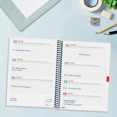 Agenda Finocam Esp.18M E10 Sem/Vista Multiling&uuml;e 2026-27 Negro