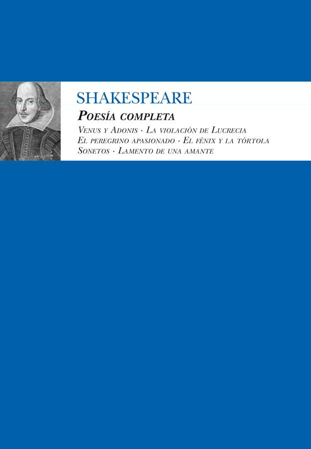 Poes&iacute;a completa. William Shakespeare