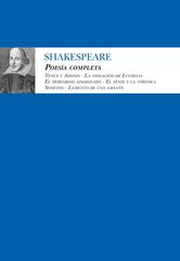 Poesía completa. William Shakespeare Poesía completa. William Shakespeare