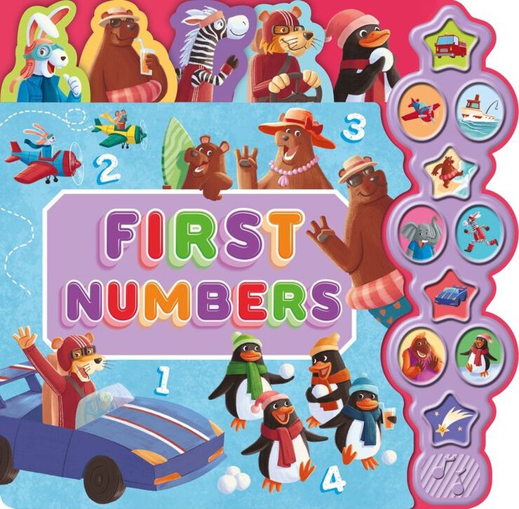 First numbers. 10 fun sounds