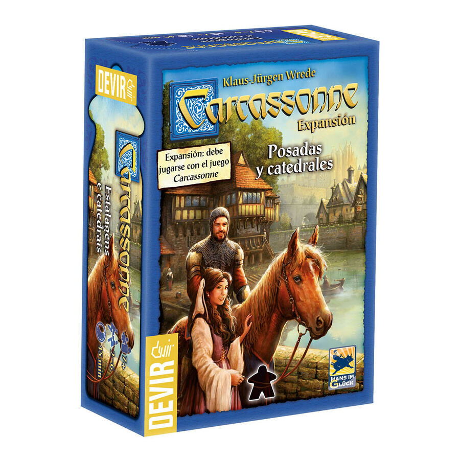 Expansi&oacute;n Carcassonne Posadas y Catedrales