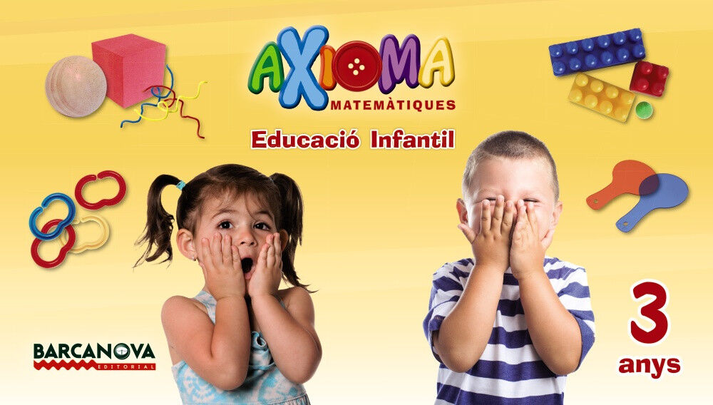 MATEM&Agrave;TIQUES AXIOMA INFANTIL 3 ANYS Barcanova Text 9788448934545