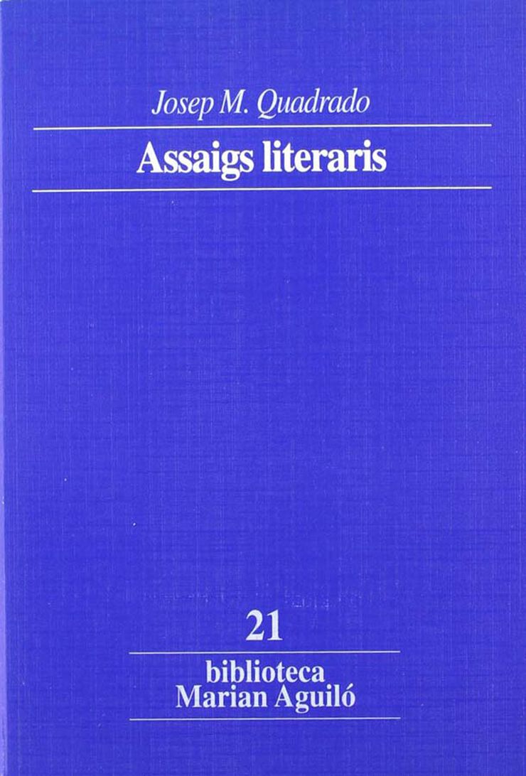 Assaigs literaris