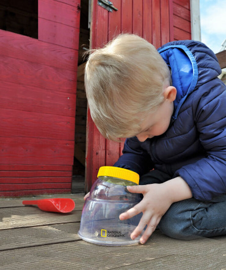 Vaso con lupa National Geographic XXL 5x