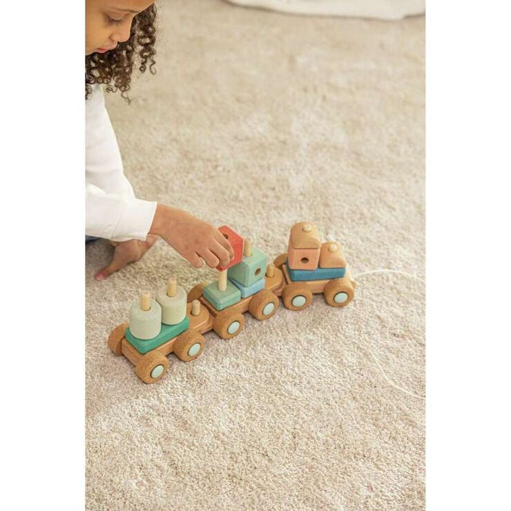 Tren Apilable de corcho