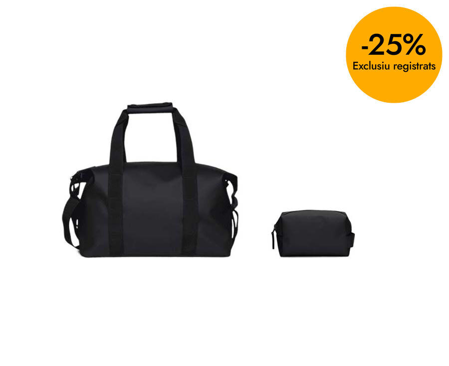Mochila + Neceser Rains Black
