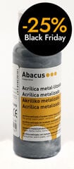 Pintura acrílica Abacus 80ml plata