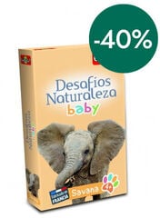 Juego de cartas Bioviva Desafíos Naturaleza Baby Sabana