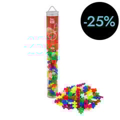 Plus-Plus Tubo Neón Mix 100 piezas