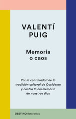 Memoria o caos Memoria o caos