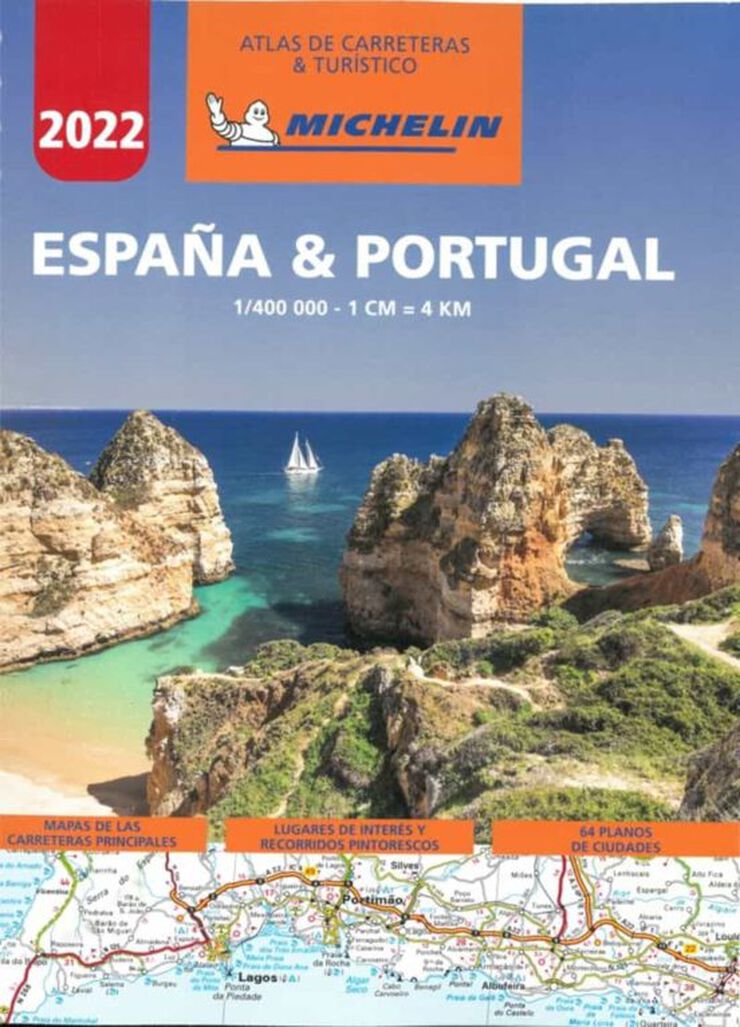 Atlas de carreteras España y Portugal 2022
