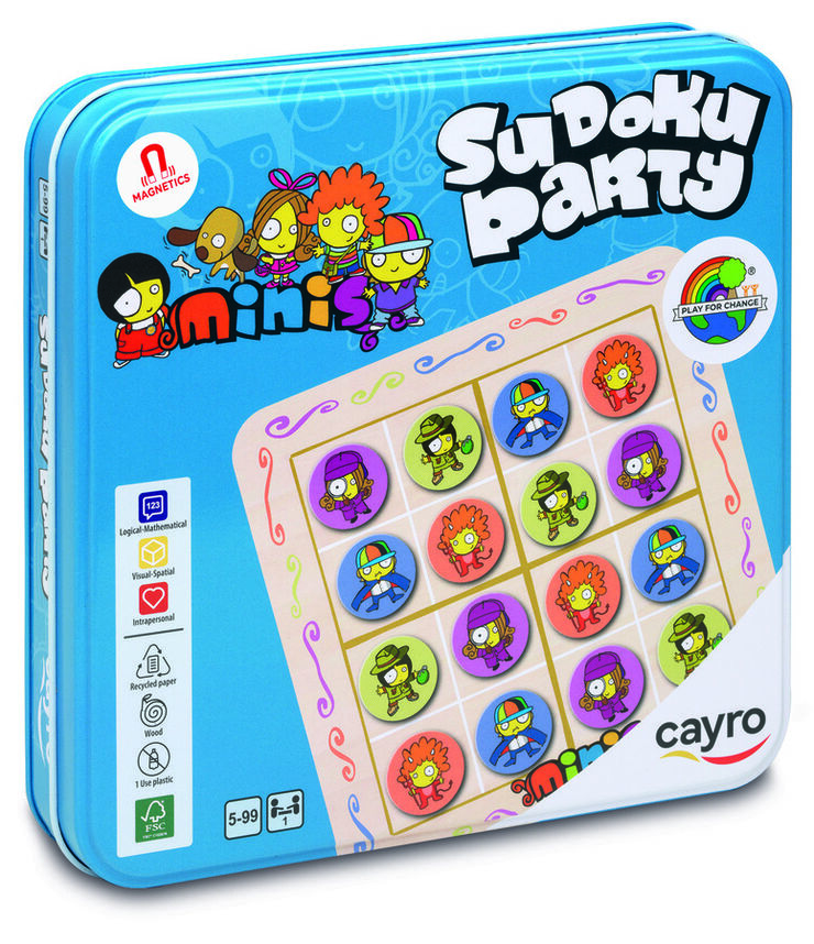 Minis lata Sudoku Party