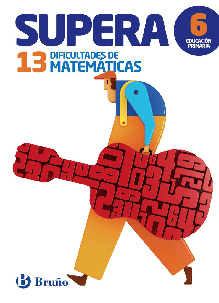 BRU E6 Matemáticas/Supera25 dificultades Bruño Quaderns 9788469611920