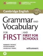 Grammar and Vocabulary First Cambridge Grammar and Vocabulary First Cambridge