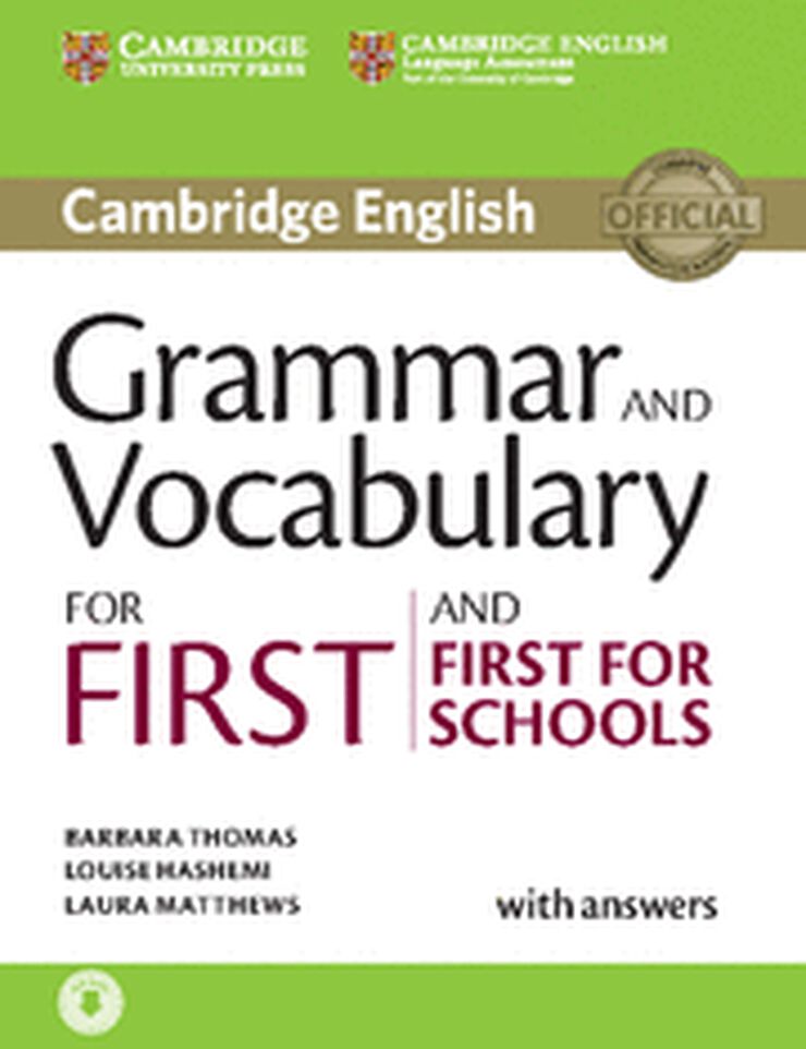 Grammar and Vocabulary First Cambridge